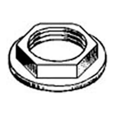 Allpoints Nut, Lock, 3/4" Nps, Brass For Fisher Manufacturing 1021019